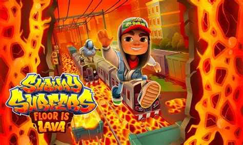 how to play floor is lava subway surfers